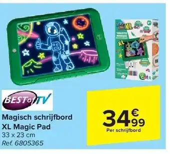 Carrefour Magisch schrij ord xl magic pad aanbieding