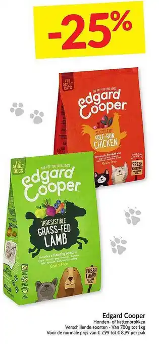 Edgar Cooper Honden- Of Kattenbrokken