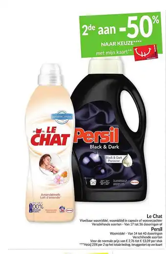 Intermarché Le Chat Of Persil aanbieding
