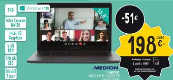 Cora MEDION Laptop AKOYA E14223 M aanbieding
