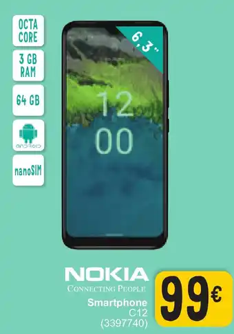 Cora NOKIA Smartphone C12 aanbieding