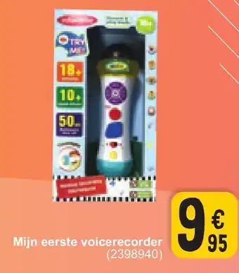 Cora Mijn eerste voicerecorder aanbieding