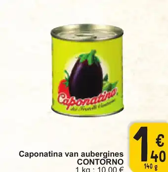 Cora CONTORNO Caponatina van aubergines 140g aanbieding