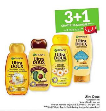 Intermarché Ultra Doux Haarproducten aanbieding