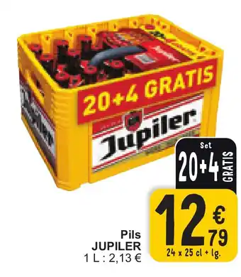 Cora JUPILER Pils 24 x 25cl + lg aanbieding