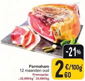 Parmaham 12 maanden oud 100g