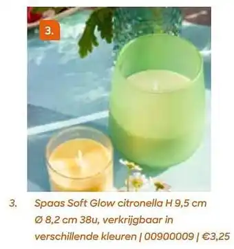 AVA Spaas soft glow citronella aanbieding