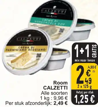 Cora CALZETTI Room 2 x 125g aanbieding