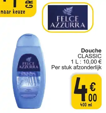 Cora FELCE AZZURRA Douche CLASSIC 400ml aanbieding