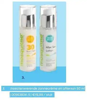 AVA Insectenwerende zonnecrème en aftersun 50 ml aanbieding