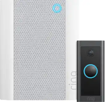 CoolBlue Ring video doorbell wired + chime aanbieding