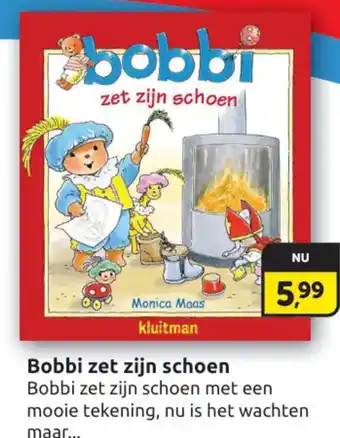Boekenvoordeel Bobbi zet zijn schoen aanbieding