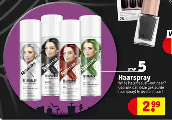 Kruidvat Haarspray aanbieding