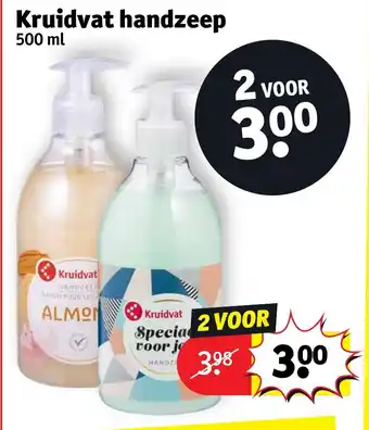 Kruidvat Kruidvat handzeep 500mL aanbieding