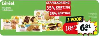 Kruidvat Céréal aanbieding