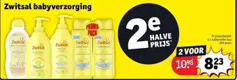 Kruidvat Zwitsal babyverzorging aanbieding