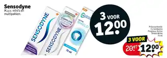 Kruidvat Sensodyne aanbieding