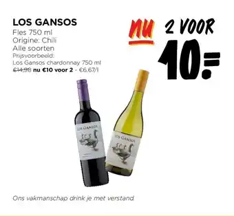 Jumbo LOS GANSOS Fles 750 ml aanbieding