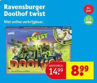 Kruidvat Ravensburger Doolhof twist aanbieding