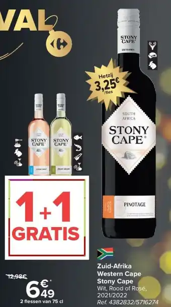 Carrefour Zuid-Afrika Western Cape Stony Cape aanbieding