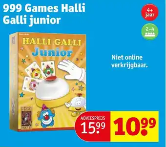 Kruidvat 999 Games Halli Galli junior aanbieding