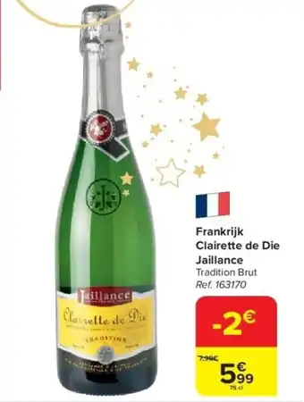 Frankrijk Clairette de Die Jaillance 75 cl