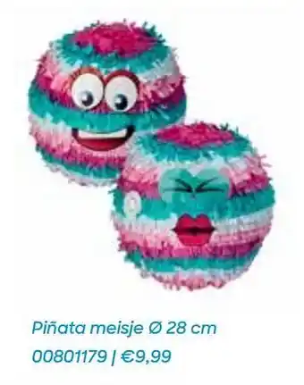 Piñata meisje 28 cm