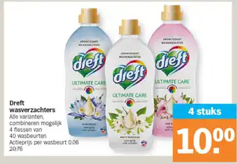 Albert Heijn Dreft wasverzachters aanbieding