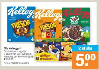 Albert Heijn Alle kellogg's aanbieding