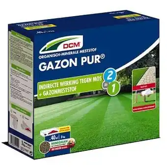 Brico DCM meststof Gazon Pur 3kg aanbieding