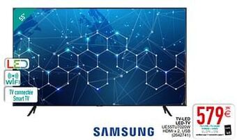 Cora Samsung tv-led - led-tv ue55tu7020wxxn aanbieding