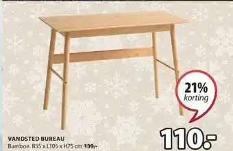 Jysk Vandsted bureau aanbieding