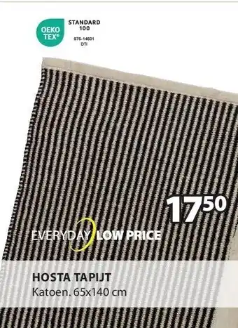 Jysk Hosta tapijt aanbieding