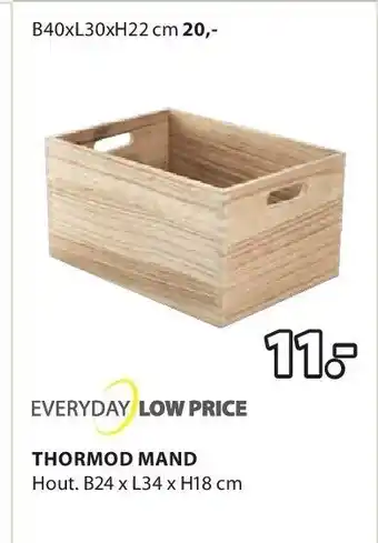 Jysk Thormod mand aanbieding