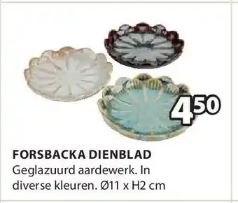 Jysk Forsbacka dienblad aanbieding