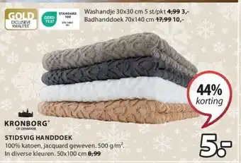 Jysk Stidsvig handdoek aanbieding