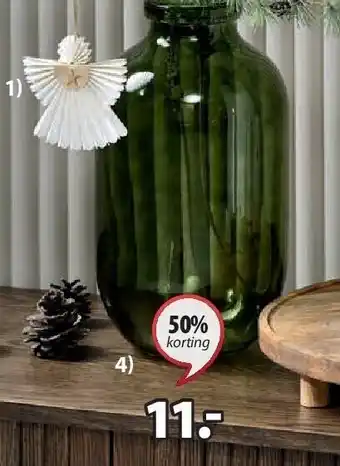 Jysk Felix vaas aanbieding