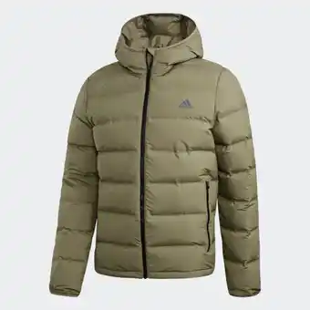 Adidas Adidas helionic hooded down jacket aanbieding