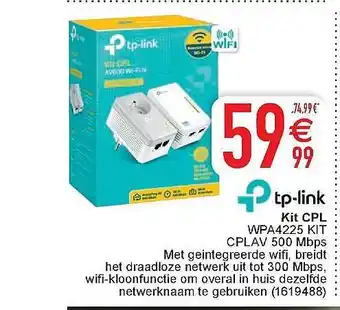 Cora Tp Link Kit Cpl aanbieding