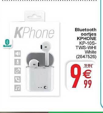 Cora Bluetooth Oortjes Kphone aanbieding