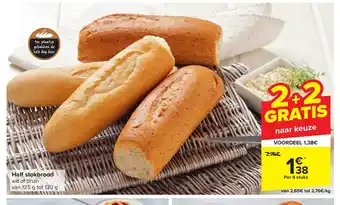 Carrefour Market Half stokbrood aanbieding