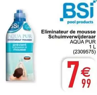 Cora Eliminateur de mousse schuimverwijderaar aqua pur 1 liter aanbieding