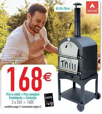Cora Barbecue-four à pizza barbecue-pizzaoven aanbieding