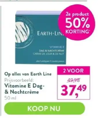 Holland & Barrett Vitamine e dag- & nachtcrème 50 ml aanbieding