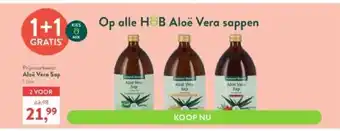 Holland & Barrett Aloe vera sap 1 liter aanbieding