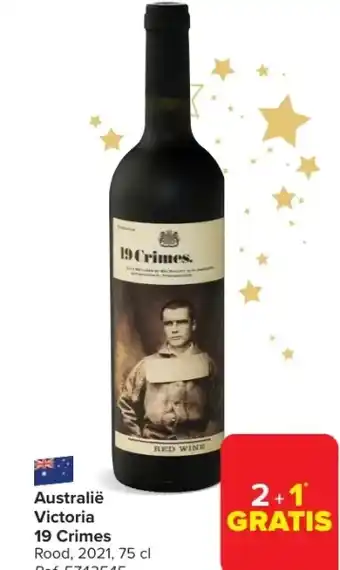 Carrefour Australië victoria 19 crimes aanbieding