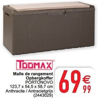 Cora Malle de rangement opbergkoffer portonovo aanbieding