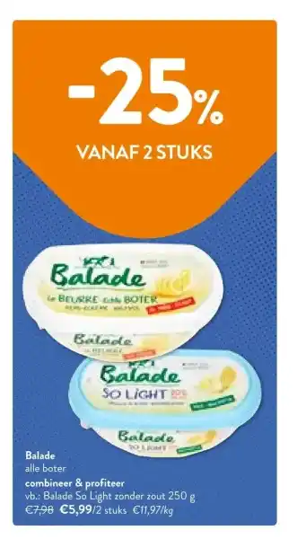 OKay Balade alle boter aanbieding