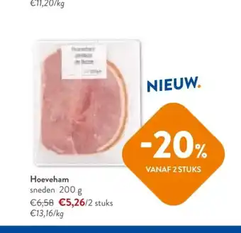 OKay Hoeveham sneden 200 g aanbieding