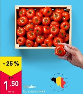 ALDI Tomaten aanbieding